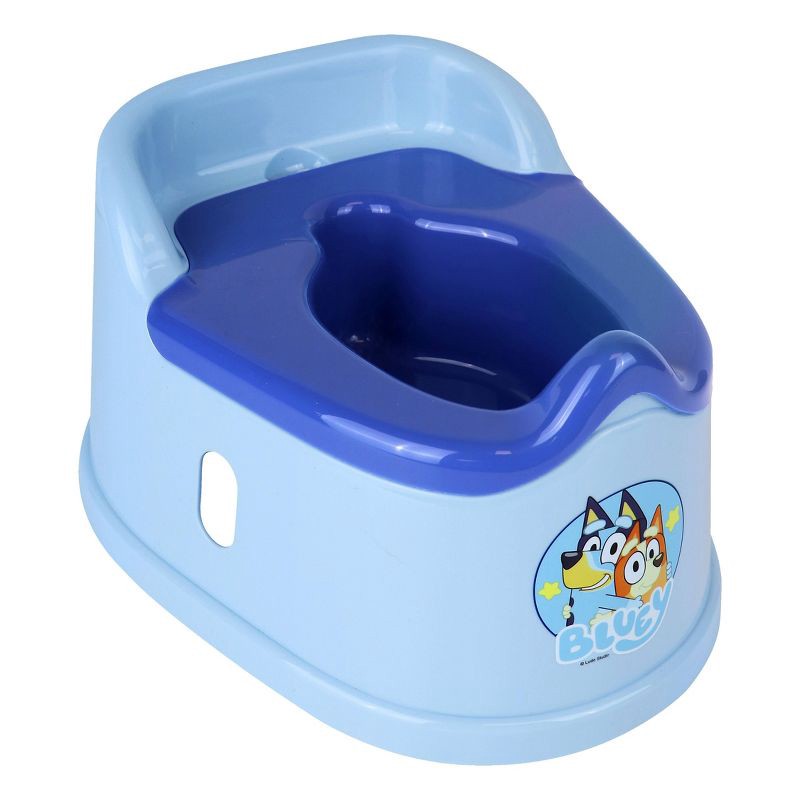 slide 1 of 7, Bluey Floor Potty Chair, 1 ct