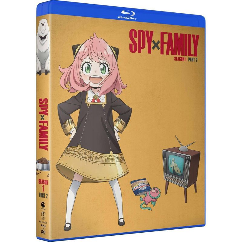 slide 2 of 4, Crunchyroll Spy x Family - Part 2 (Blu-ray + DVD), 1 ct