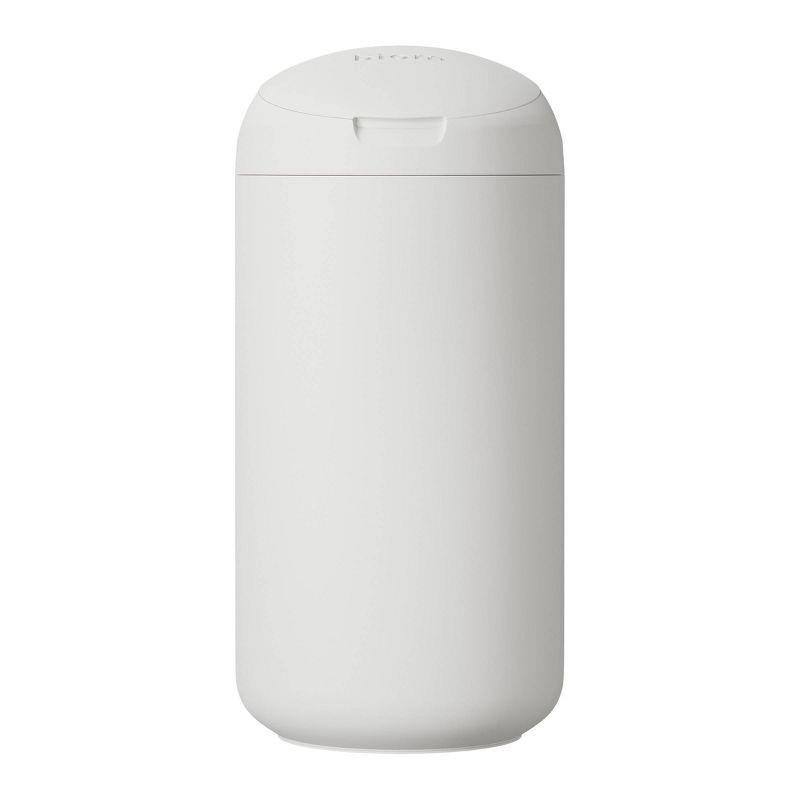 slide 1 of 7, Biom Refillable Plant-Based Wipes Dispenser - White: BPA-Free, Multi-Surface Use, Silicone Components, 1 ct