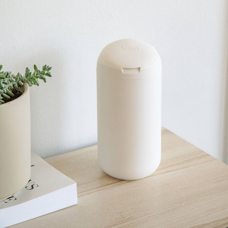 slide 4 of 6, Biom Refillable Wipes Dispenser - White, 1 ct