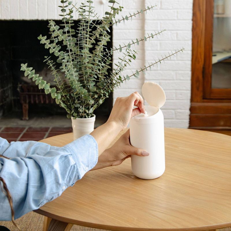 slide 5 of 6, Biom Refillable Wipes Dispenser - White, 1 ct