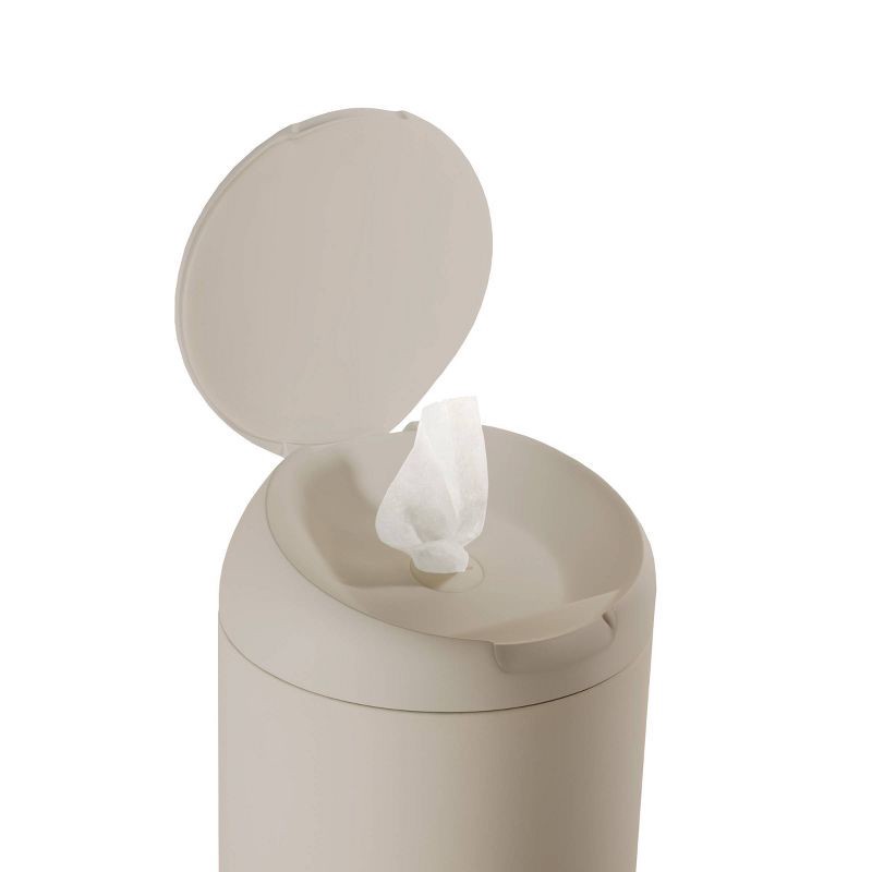 slide 2 of 6, Biom Refillable Wipes Dispenser - Tan, 1 ct