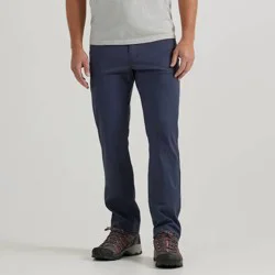 Wrangler Men's ATG Cliffside Utility Regular Straight Fit Pant - Blue Nights 36x32: Midweight Nylon Spandex, Zippered Pocket