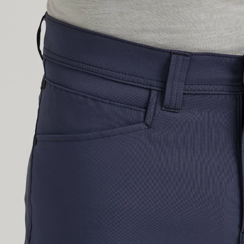 slide 7 of 8, Wrangler Men's ATG Synthetic Straight Utility Pants - Blue Nights 38x32: Midweight Nylon-Spandex,, 1 ct