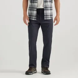 Wrangler Men's ATG Cliffside Utility Regular Straight Fit Pant - Caviar 34x32: Midweight Nylon-Spandex, Zippered Pocket