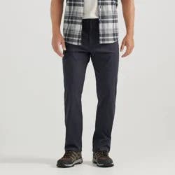 Wrangler Men's ATG Cliffside Utility Regular Straight Fit Pant - Caviar 34x32: Midweight Nylon-Spandex, Zippered Pocket