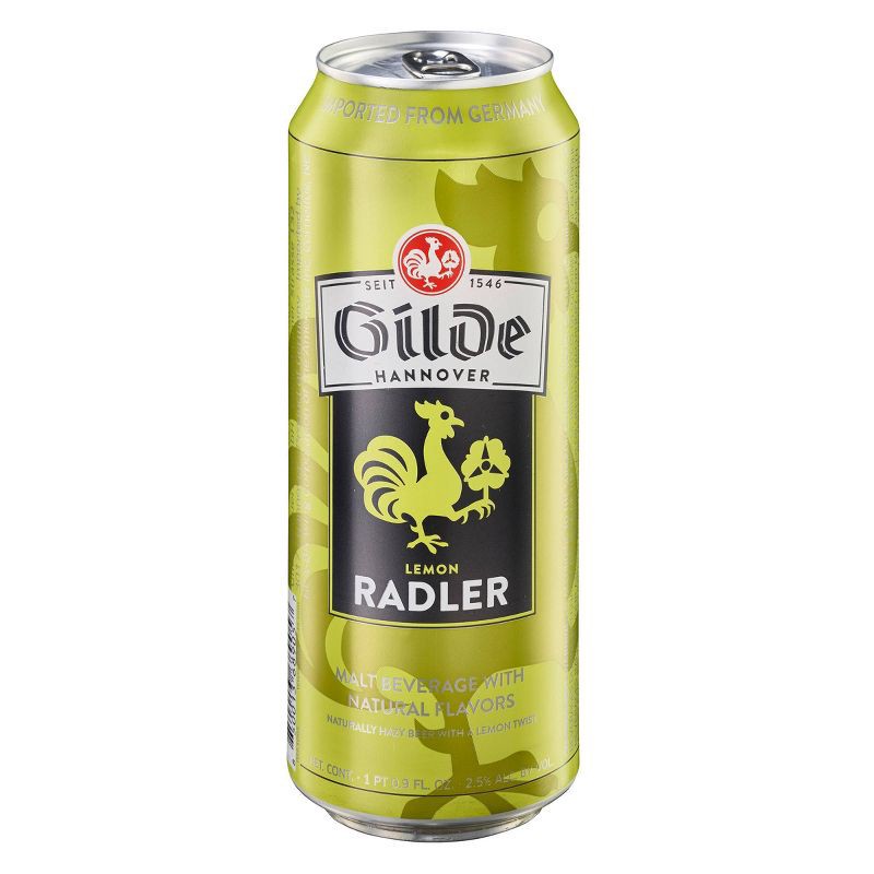 slide 4 of 4, Gilde Lemon Radler - 4pk/16.9fl oz Cans, 4 ct, 16.9 fl oz