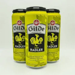 Gilde Lemon Radler - 4pk/16.9fl oz Cans