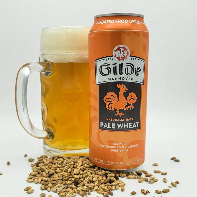 slide 2 of 4, Gilde Pale Wheat - 4pk/16.9fl oz Cans, 4 ct, 16.9 fl oz