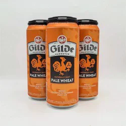 Gilde Pale Wheat - 4pk/16.9fl oz Cans