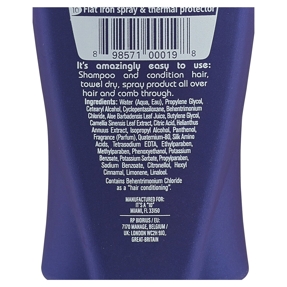 slide 8 of 29, It's a 10 Miracle Leave In Conditioner, 4 fl oz