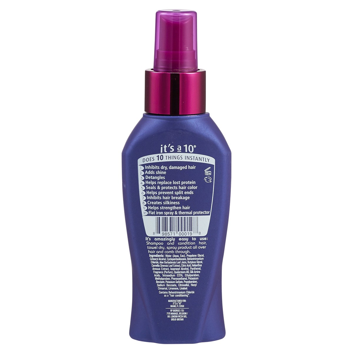 slide 7 of 29, It's a 10 Miracle Leave In Conditioner, 4 fl oz