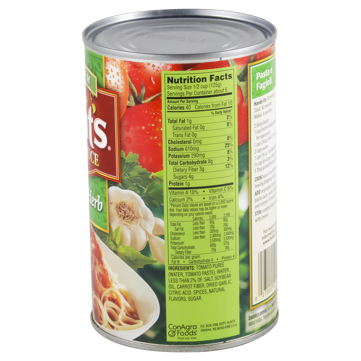 Hunt's Classic Italian Garlic & Herb Spaghetti Sauce 24oz 24 oz Shipt