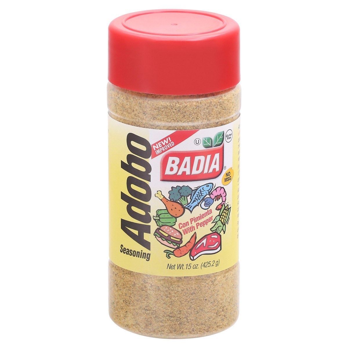 slide 1 of 9, Badia W/ Pepper Adobo, 15 oz