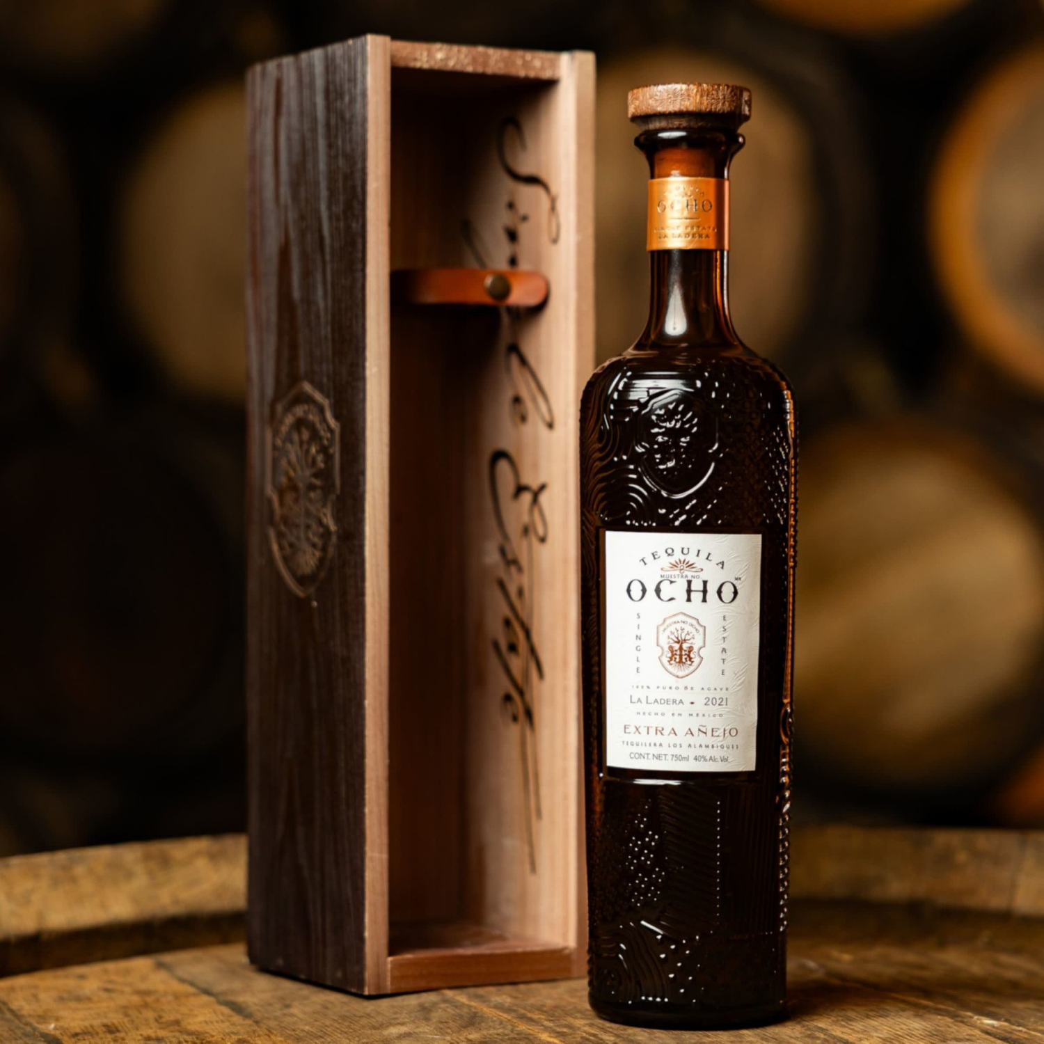 slide 3 of 8, Tequila Ocho Extra Añejo, 750 ml