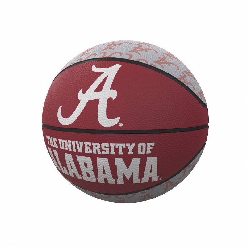slide 1 of 1, NCAA Alabama Crimson Tide Repeating Logo Mini-Size Basketball: Youth Sports Ball, 1 ct