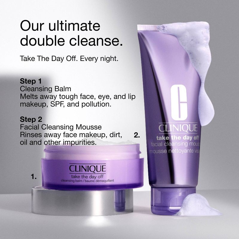 slide 9 of 10, Clinique Take the Day Off Facial Cleansing Mousse - 4.2 fl oz - Ulta Beauty, 4.2 fl oz