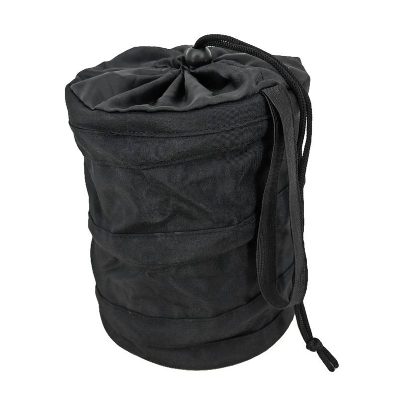 slide 3 of 6, Car Trash Bin Small - Brightroom™: Automotive Organizer, Black Polyester, Car Accessories, 8" Height, 6.5" Width, 1 ct