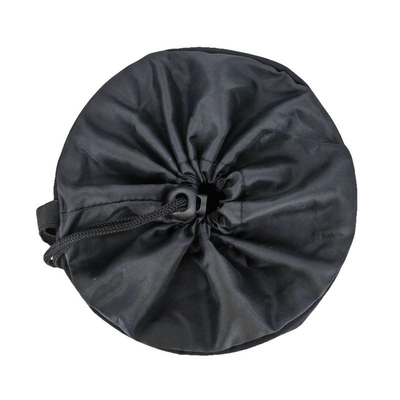 slide 6 of 6, Car Trash Bin Small - Brightroom™: Automotive Organizer, Black Polyester, Car Accessories, 8" Height, 6.5" Width, 1 ct