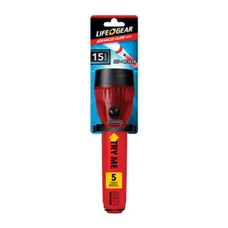 Life Gear Glow Flashlight Mini Red