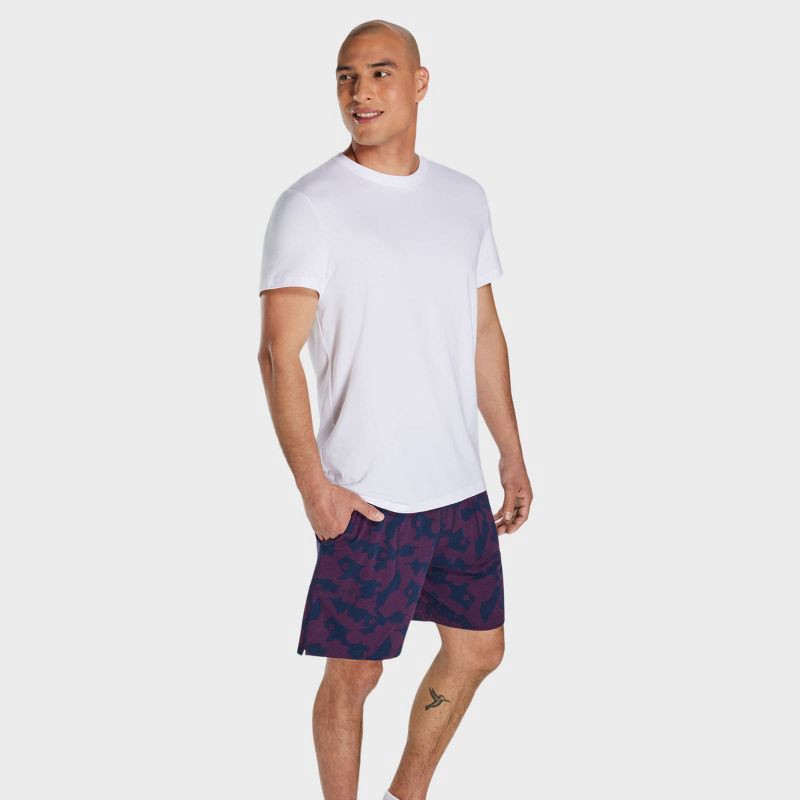 slide 3 of 6, Pair of Thieves Men's Short Sleeve Crew Neck Undershirt 2pk - White M: Midweight Cotton Blend, Machine Washable, 2 ct