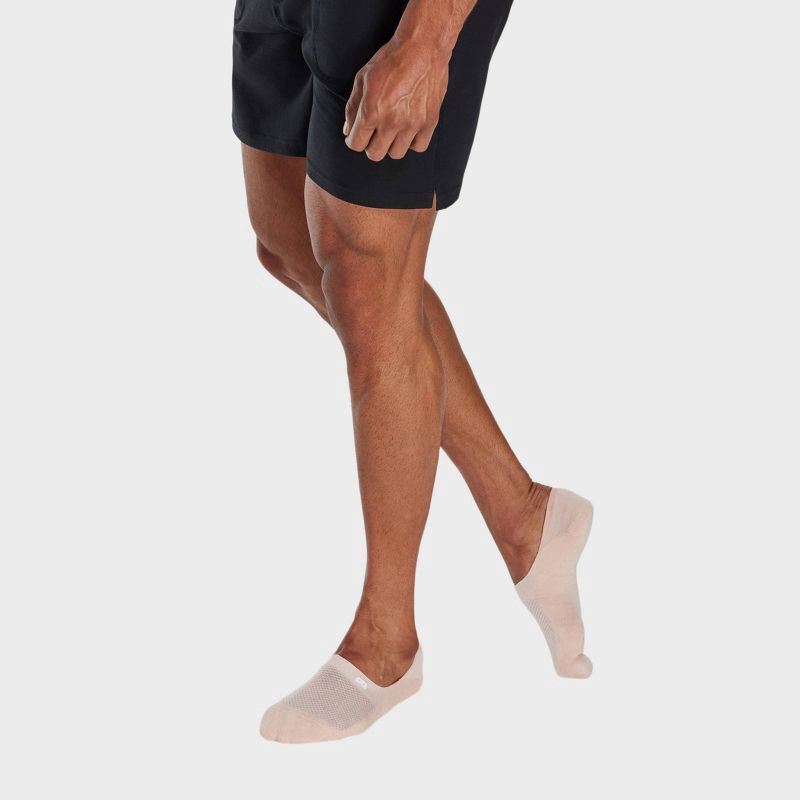 slide 3 of 7, Pair of Thieves Men's Neutral No Show Socks 3pk - Blush 6-12, 3 ct