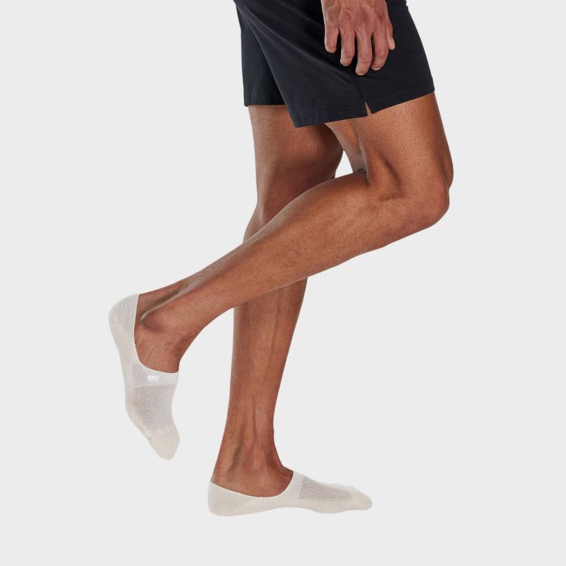 slide 1 of 7, Pair of Thieves Men's Neutral No Show Socks 3pk - Blush 6-12, 3 ct