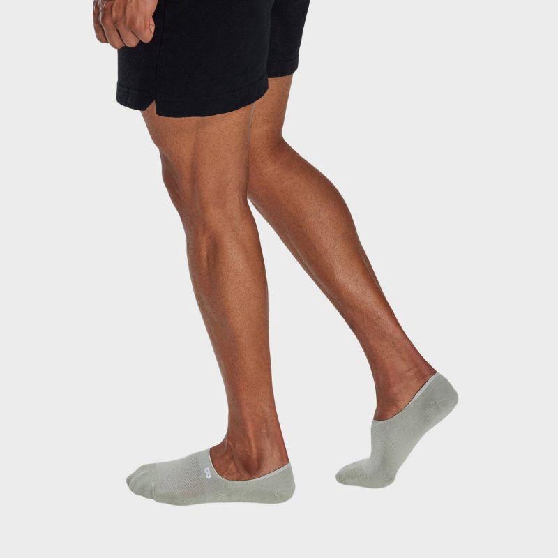 slide 3 of 7, Pair of Thieves Men's Neutral No Show Socks 3pk - Blue 6-12, 3 ct