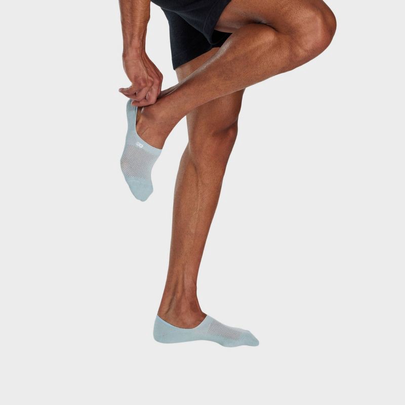 slide 5 of 7, Pair of Thieves Men's Neutral No Show Socks 3pk - Blue 6-12, 3 ct