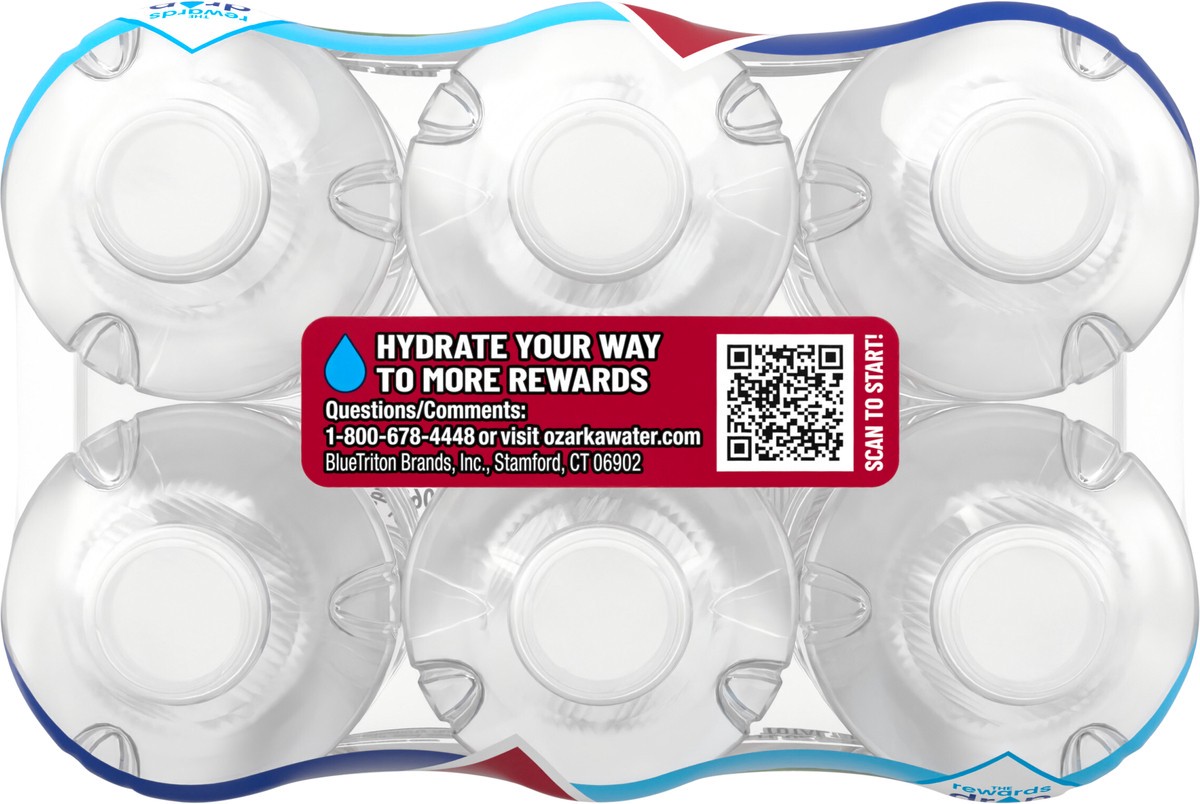 slide 6 of 8, OZARKA Brand 100% Natural Spring Water, (Pack of 6) - 16.9 fl oz, 6 ct; 1/2 liter