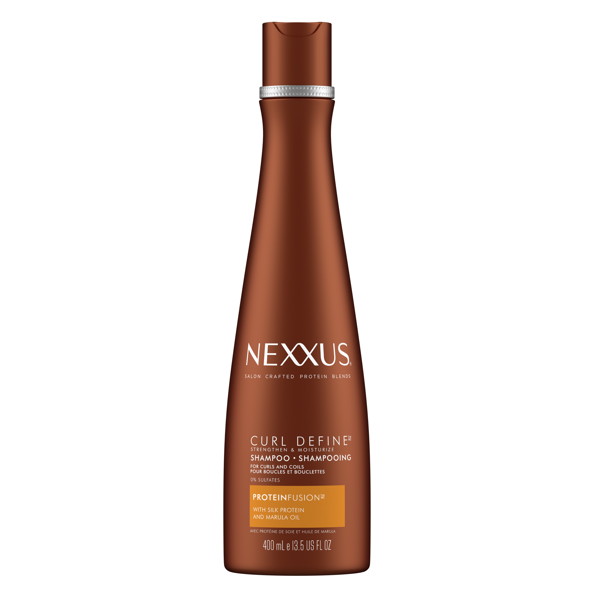 slide 2 of 4, Nexxus Curl Define Shampoo Sulfate free with ProteinFusion, 13.5 oz, 13.5 fl oz