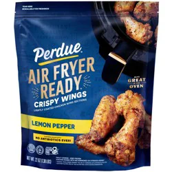Perdue Air Fryer Lemon Pepper Chicken Wings - Frozen - 22oz