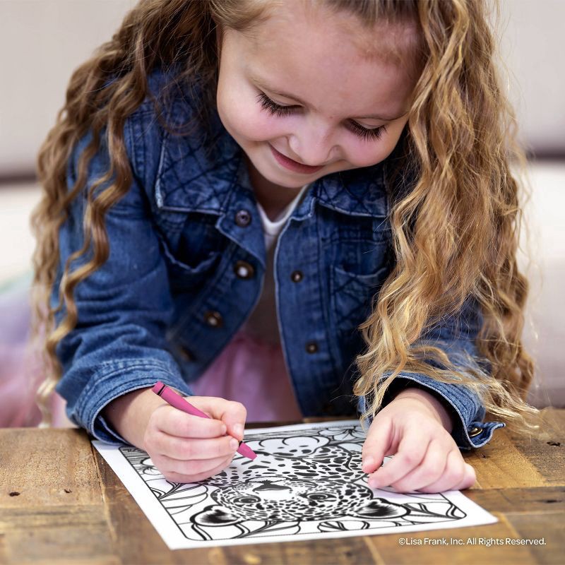 slide 3 of 5, Bendon Lisa Frank 224 Page Coloring & Activity Book, 1 ct