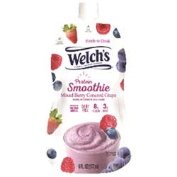 Welch's Mixed Berry Concord Grape Protein Smoothie 6 fl oz