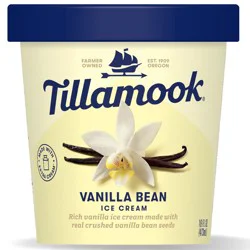 Tillamook Vanilla Bean Frozen Ice Cream - 16 fl oz