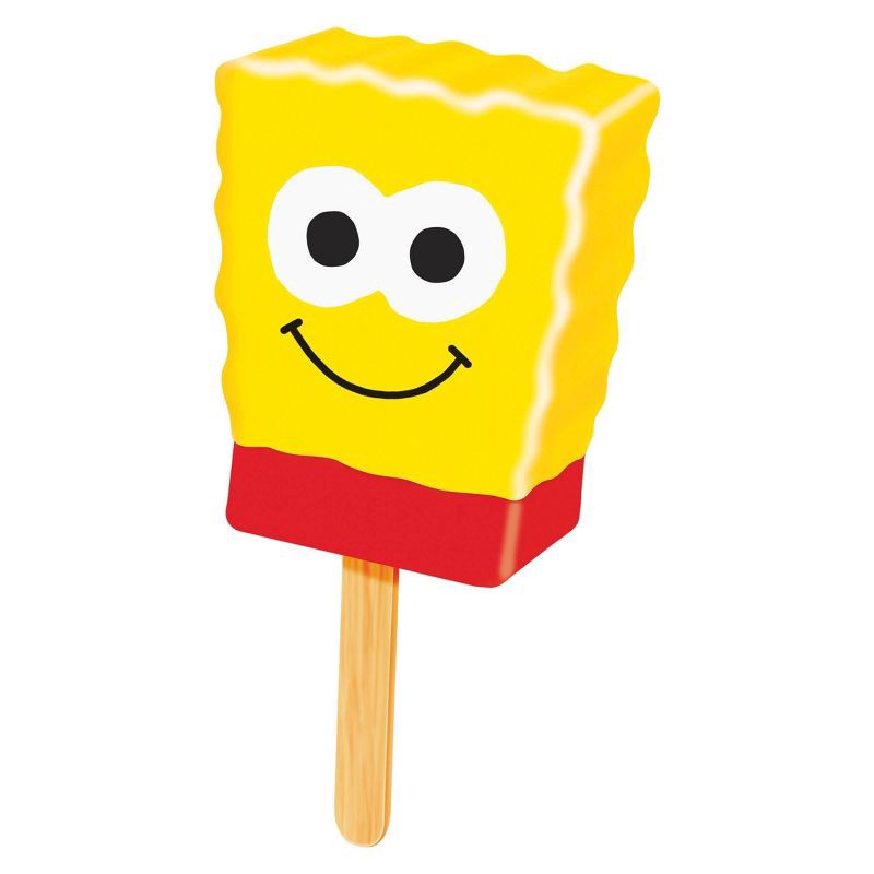 slide 4 of 6, Popsicle Fruit Punch & Cotton Candy Frozen Confection Bars SpongeBob SquarePants - 12.17oz/6ct, 12.17 oz, 6 ct