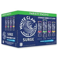 White Claw Hard Seltzer White Claw Surge Variety #2 - 12pk/12 fl oz Cans