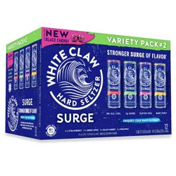 White Claw Hard Seltzer White Claw Surge Variety #2 - 12pk/12 fl oz Cans