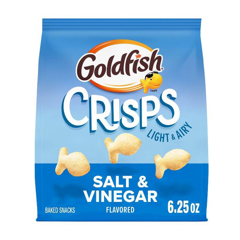 slide 1 of 9, Pepperidge Farm Goldfish Salt & Vinegar Crisps - 6.25oz, 6.25 oz