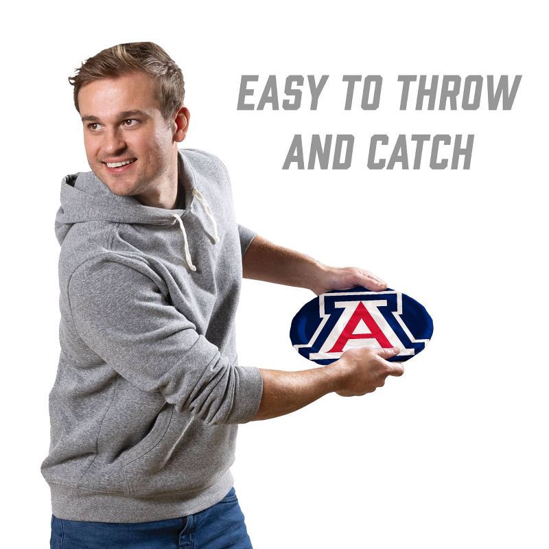 slide 4 of 6, NCAA Arizona Wildcats Flimzee Flying Disc: Polyester, 2+ Years, 10" Diameter, 1 ct