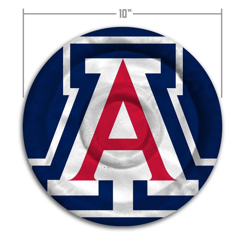 slide 5 of 6, NCAA Arizona Wildcats Flimzee Flying Disc: Polyester, 2+ Years, 10" Diameter, 1 ct