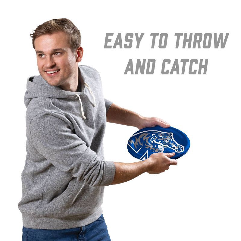 slide 4 of 6, NCAA Memphis Tigers Flimzee Flying Disc: Polyester, 10" Diameter, 1 ct
