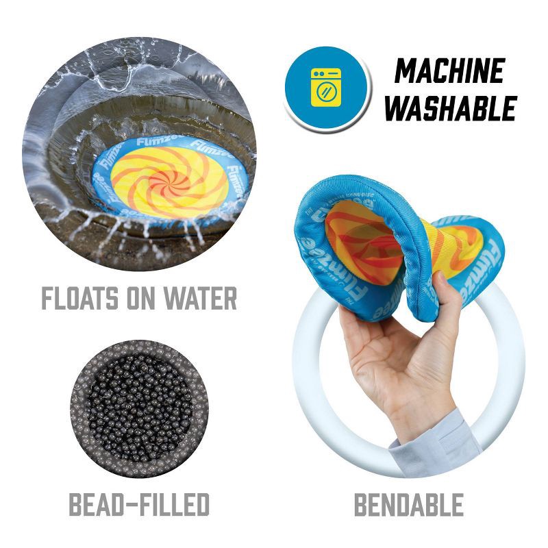 slide 6 of 6, NCAA Memphis Tigers Flimzee Flying Disc: Polyester, 10" Diameter, 1 ct