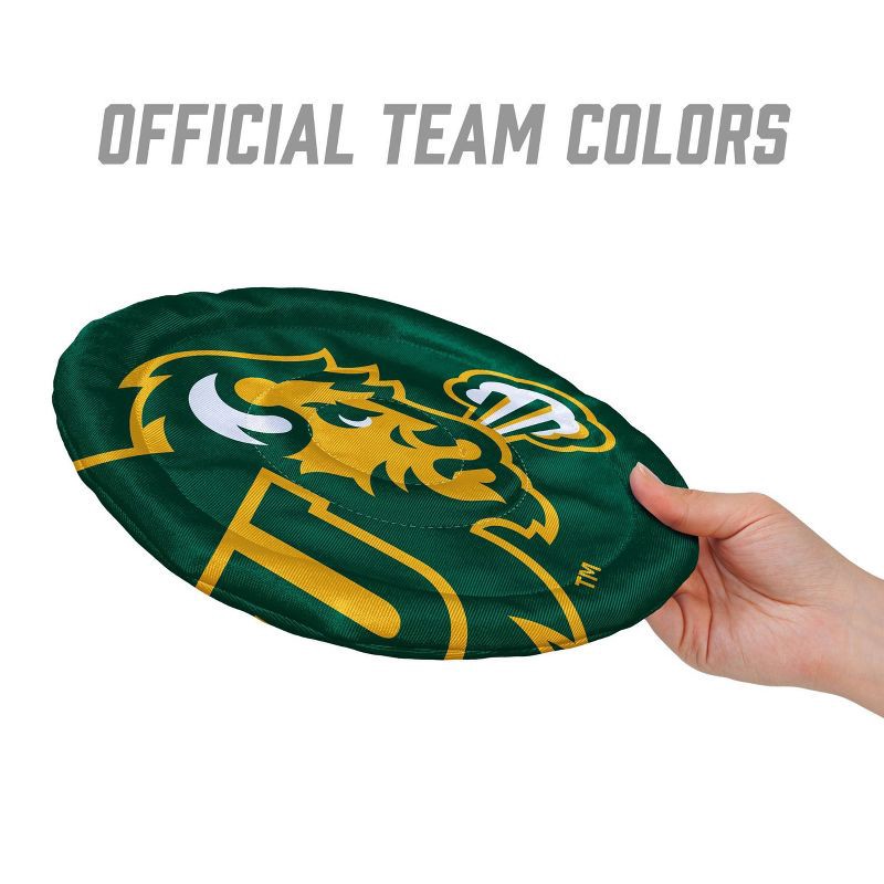 slide 3 of 6, NCAA North Dakota State Bison Flimzee Flying Disc: Polyester, 10" Diameter, 1 ct