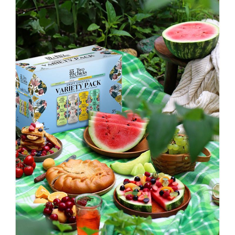 slide 3 of 3, Two Chicks Cocktails Craft Cocktail Variety - 8pk/355ml Cans, 8 ct, 355 ml