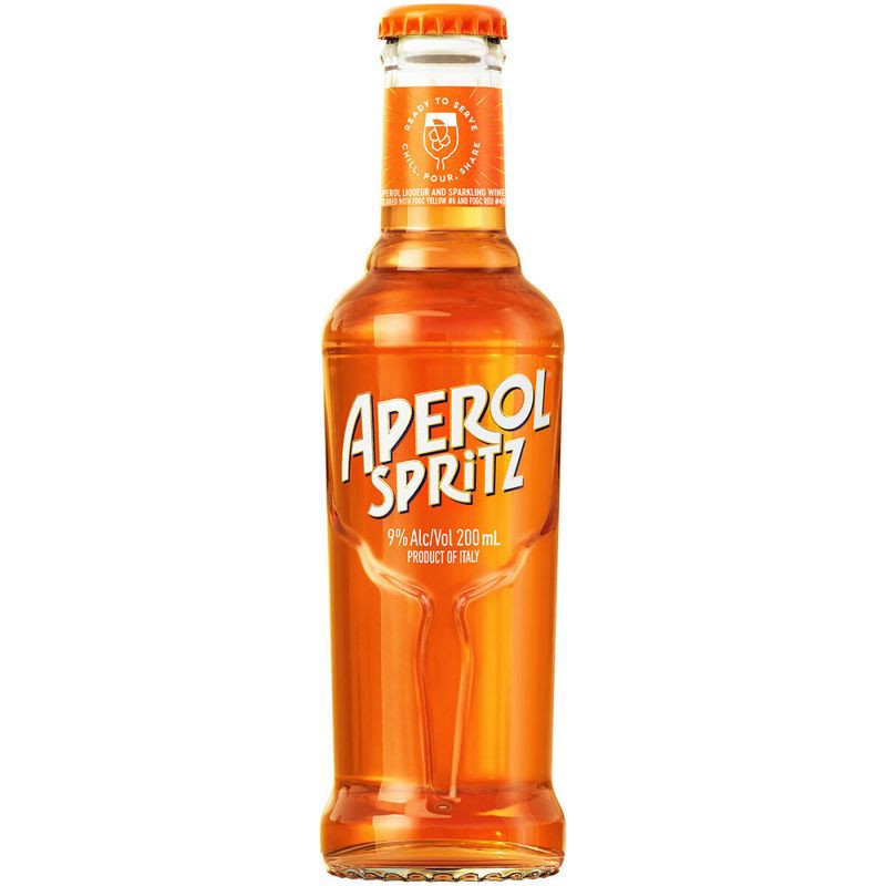 slide 2 of 4, Aperol Spritz - 4pk/200ml Bottles, 4 ct; 200 ml