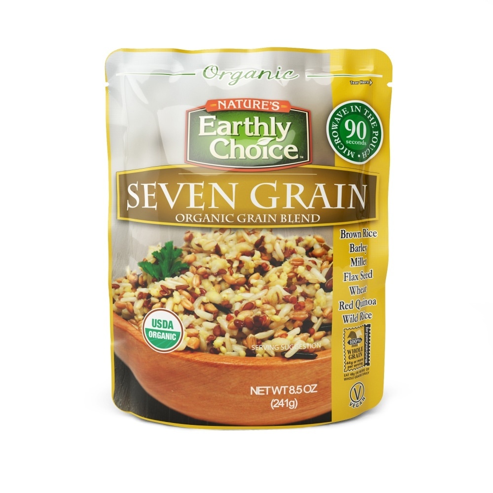 slide 1 of 1, Nature's Earthly Choice Seven Grains, 