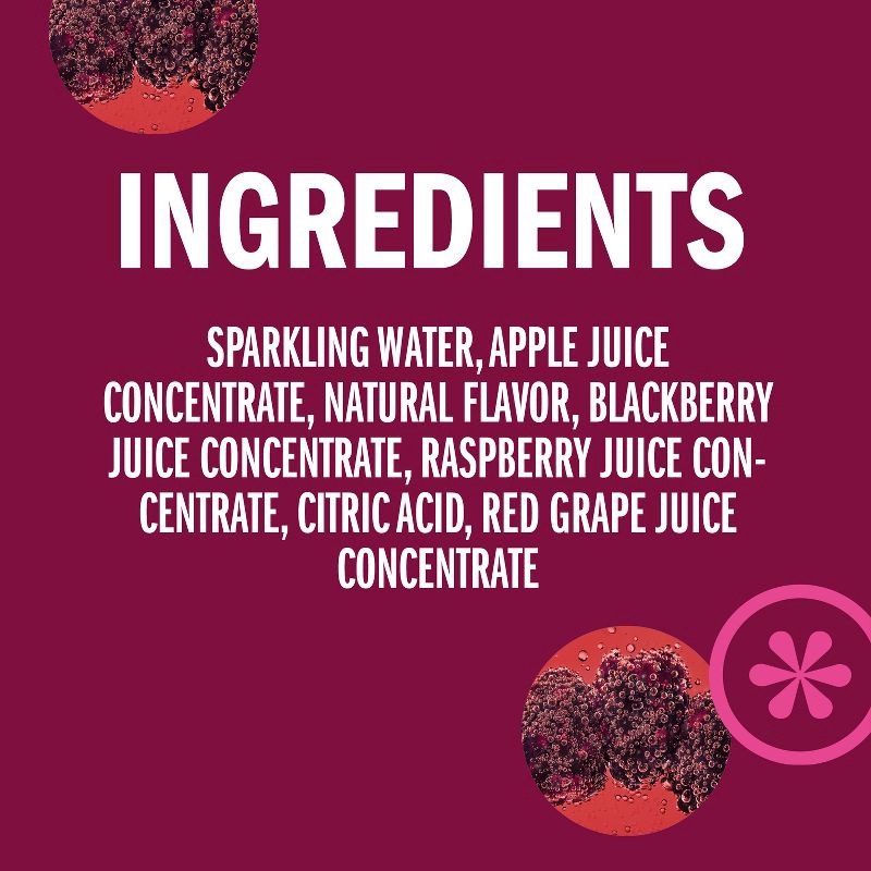 slide 8 of 8, IZZE Blackberry Sparkling Juice - 6pk/8.4 fl oz Cans, 6 ct; 8.4 fl oz