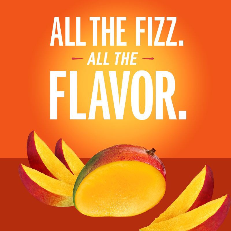 slide 2 of 8, IZZE Mango Sparkling Juice - 6pk/8.4 fl oz Cans, 6 ct; 8.4 fl oz