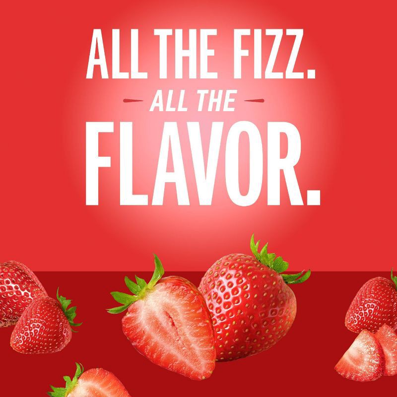 slide 3 of 8, IZZE Strawberry Sparkling Juice - 6pk/8.4 fl oz Cans, 6 ct; 8.4 fl oz